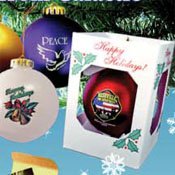 Promotinal shatter-proof ornaments