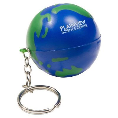 Earthball Key Chain Stress Reliever
