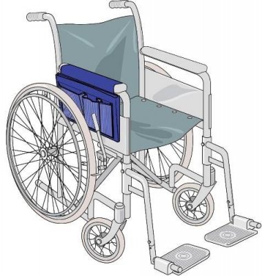Wheelchair Tote - Denim