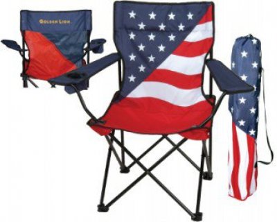 Patriotic Super Folding Chair