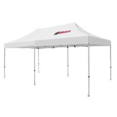 Deluxe 10' x 20' Tent (Full-Color Thermal Imprint, 1 Location)