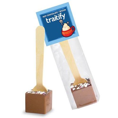 Hot Chocolate on a Spoon in Header Bag