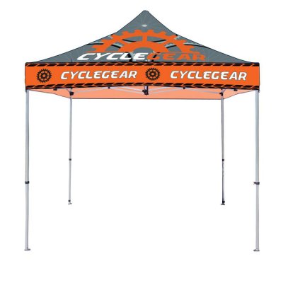 10ft x 10ft Steel Framed Canopy with Full Color Imprint