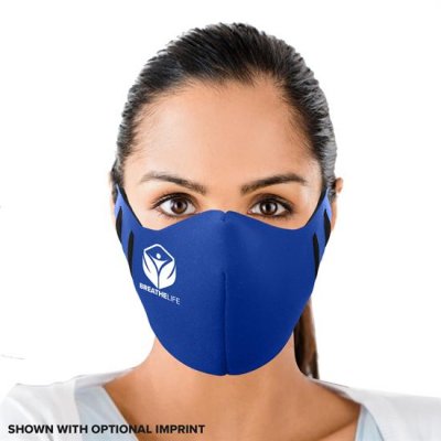 Fitted Face Mask - 1 Color Imprint