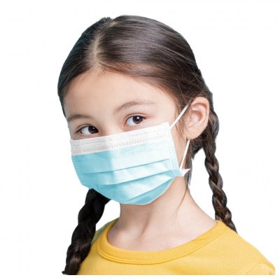 3-Ply Disposable Child Face Mask ( Kids Ages 4-12 )