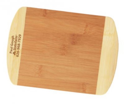 Two-Tone Bamboo Cutting Board