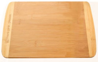 Large Two-Tone Bamboo Cutting Board