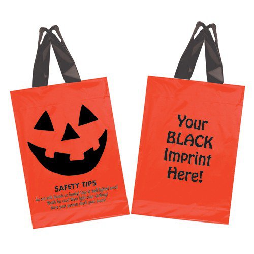Orange Plastic Softloop Bags