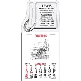 Magna-Stick - Cowboy Calendar Pad