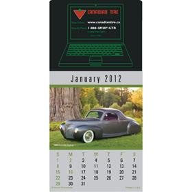 Magna-Stick - Cruisin' Cars Calendar Pad