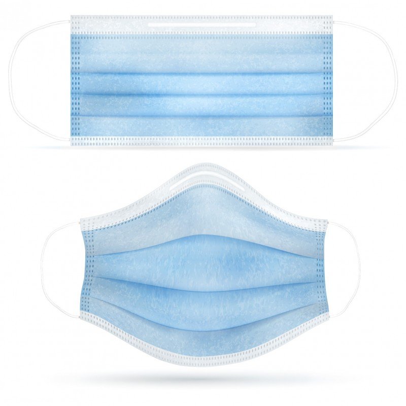 Face Masks - Standard Breathable and Disposable Cloth Face Masks