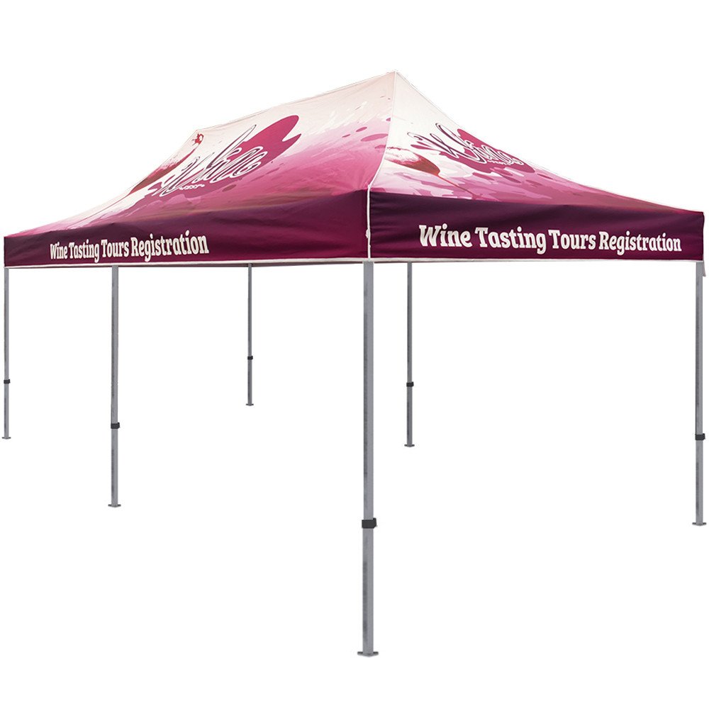 20ft x 10ft Aluminum Canopy Tent Graphic Package