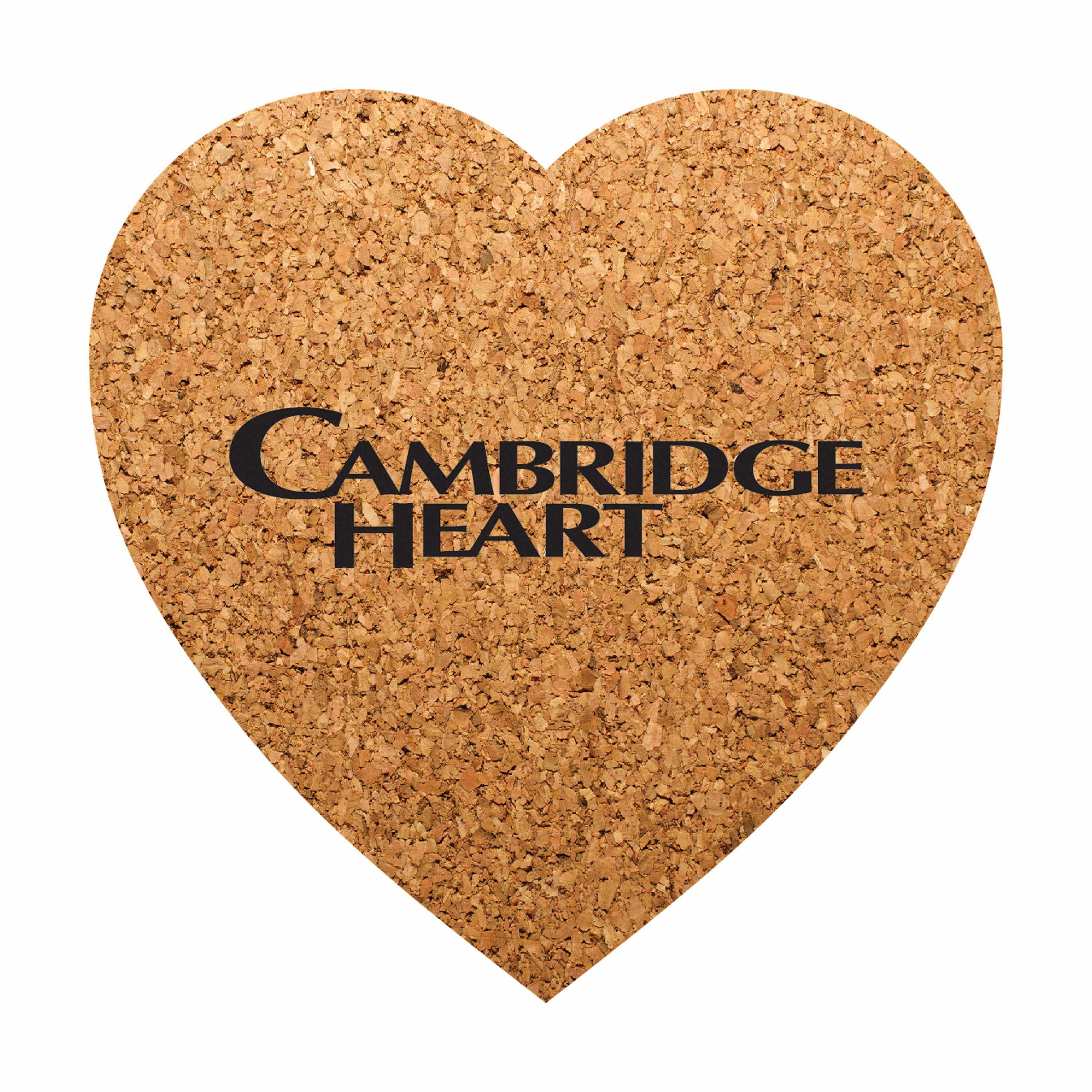 Heart Shaped Cork Coasters
