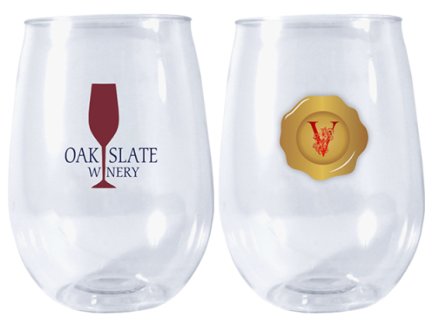 Stemless Portable Wine Glass