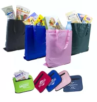 Zip-It Shopper Folding Shopping Bag