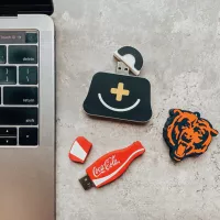 UD Custom Molded PVC USB Flash Drive