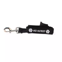 70" Thick Polyester Pet Leash with Silkscreen Logo