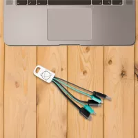 Multi-Color 4" 1 Charging Cable