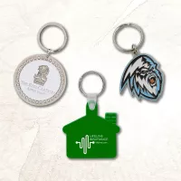 Custom Molded Metal Keychains