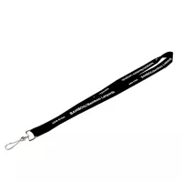 5/8" Bamboo Fiber Lanyard with Silkscreen Logo