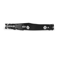 Large Dog Polyester Collar with Silkscreen Logo