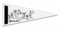 4" x 10" "Color Me" Pennants