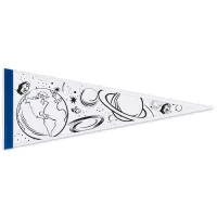 9" x 24" "Color Me" Pennants