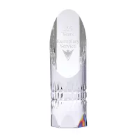 Alphard Slanted Crystal Trophy