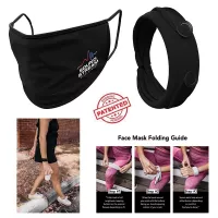 Handy Band 3-Layer Cotton Blend Face Mask
