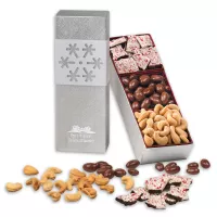 Silver Snowflake Trio Treats