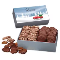 Red Truck Gift Box w/Toffee & Pecan Clusters