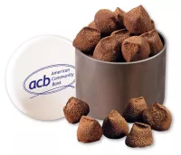 Cocoa Dusted Truffles in Designer Tin