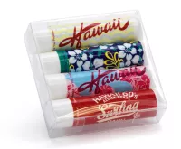 Lip Balm 4 Pack Beeswax Moisturizer