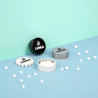 Small Round Clicker Mint Tin