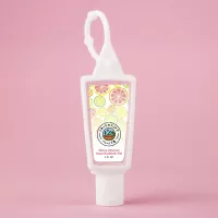 Hand Sanitizer Gel With Moisture Beads: 1 oz Triangle Bottle with Carabiner
