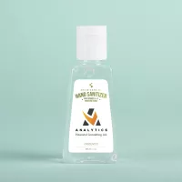 Hand Sanitizer Gel: 1 oz Triangle Bottle