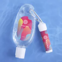 Moisturizing Hand Sanitizer & Lip Moisturizer Carabiner Kit