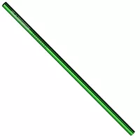 Straight Stainless Steel Straws: Set of 2" Green