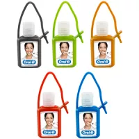 0.5 Oz. Hand Sanitizer Gel in Silicone Case
