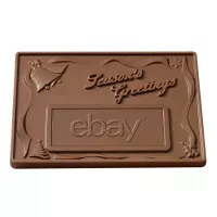 Large Molded Chocolate Bar - 1 Lb.