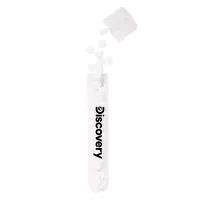 Plastic Test Tube Filled w/ White Gourmet Mints (5/8"x3 7/8")