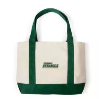 Embroidered Canvas Boat Tote Bag (Embroidered)