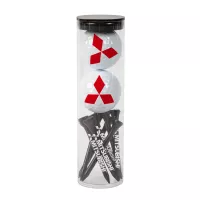 2 Golf Ball and Tees in Tube