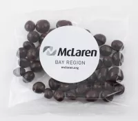 2 Oz. Handfuls of Dark Chocolate Espresso Beans