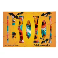 BOO Diecut Box with Gummy Eyeballs