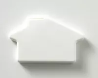House Shaped Mint Card w/ Sugar-Free MicroMints