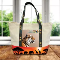 Custom Large rPET Canvas Tote
