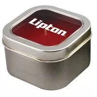 8 Oz. Aromatherapy Candle Tin w/Window