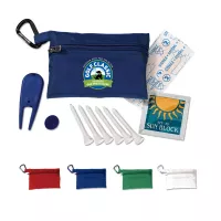 Full Color Mega Golf Kit in Zippered Bag