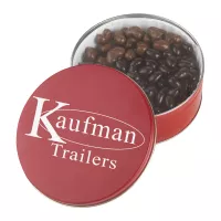 Collector Tins w/Dark Chocolate Almonds & Milk Chocolate Cashews (27 Oz.)